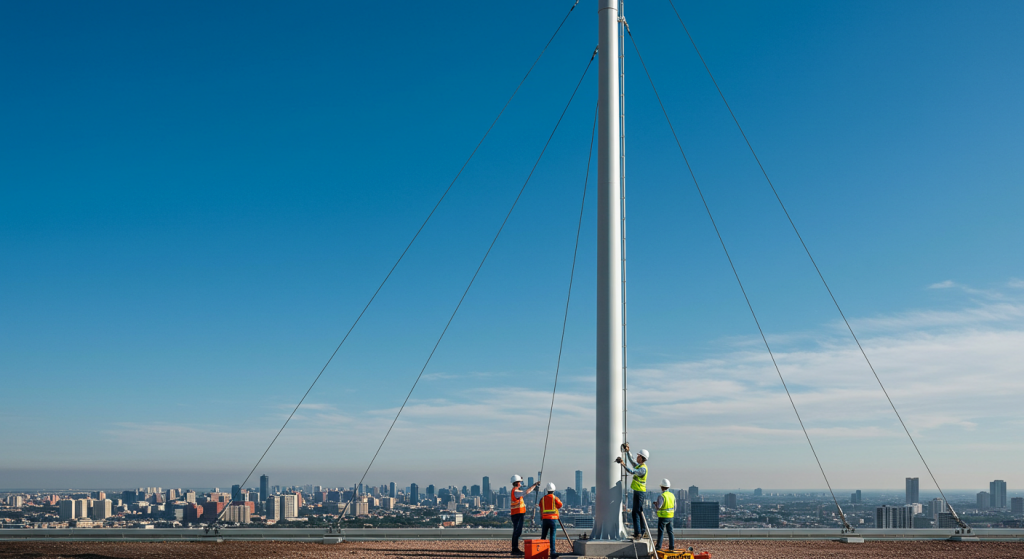 custom-designed monopole tower supplier