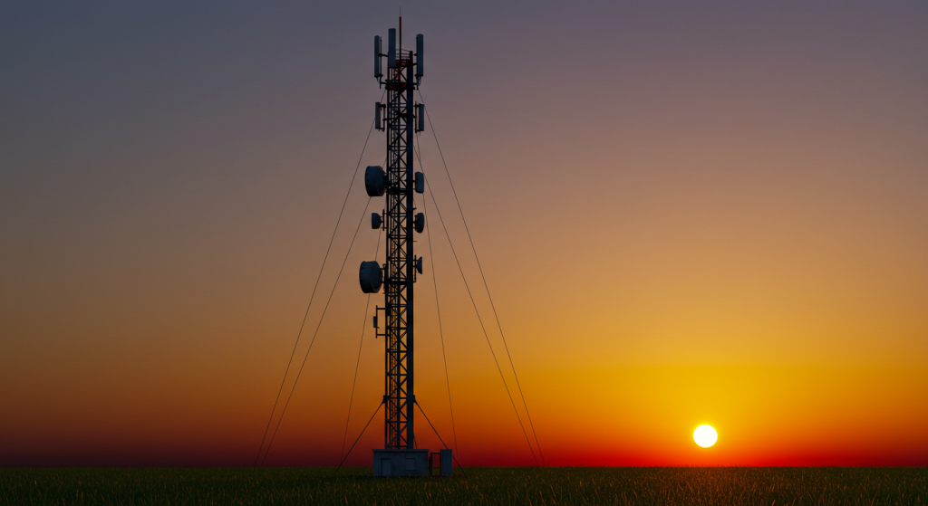 monopole telecommunication tower