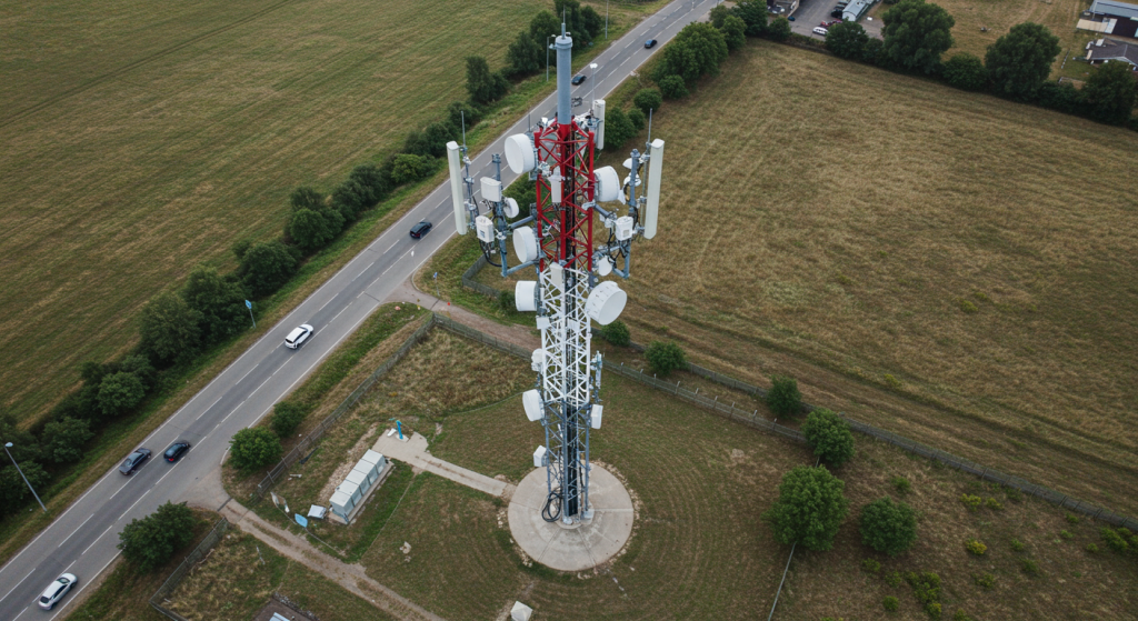 монопольная башня для сети 5G