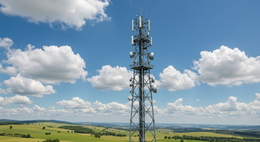 monopole tower for mobile networks