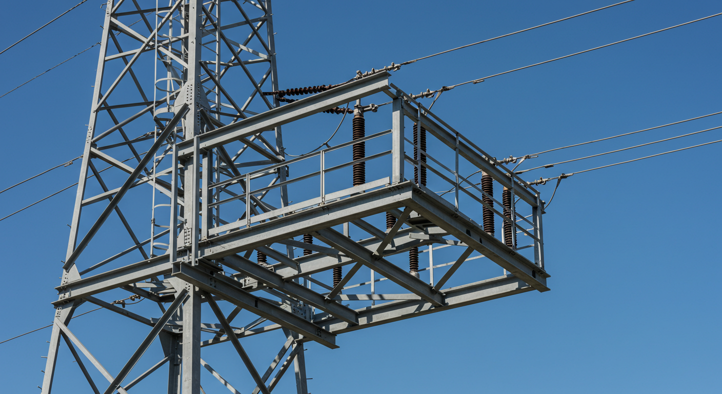 customized substation steel support manufacturer