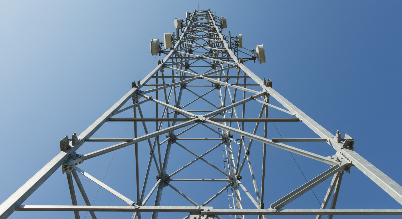 hot-dip galvanized tower ISO 9001 AWS D1.1