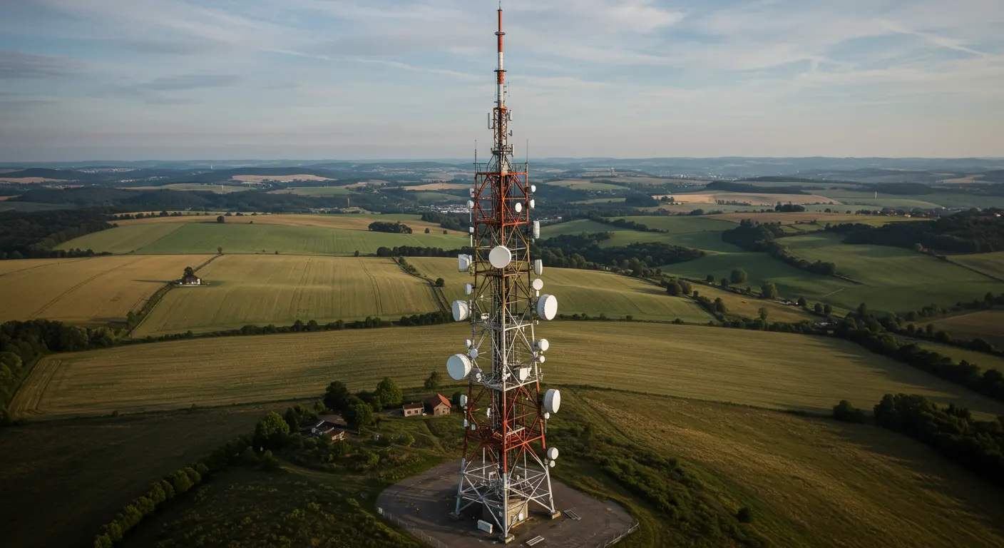 broadcast tower export Europe
