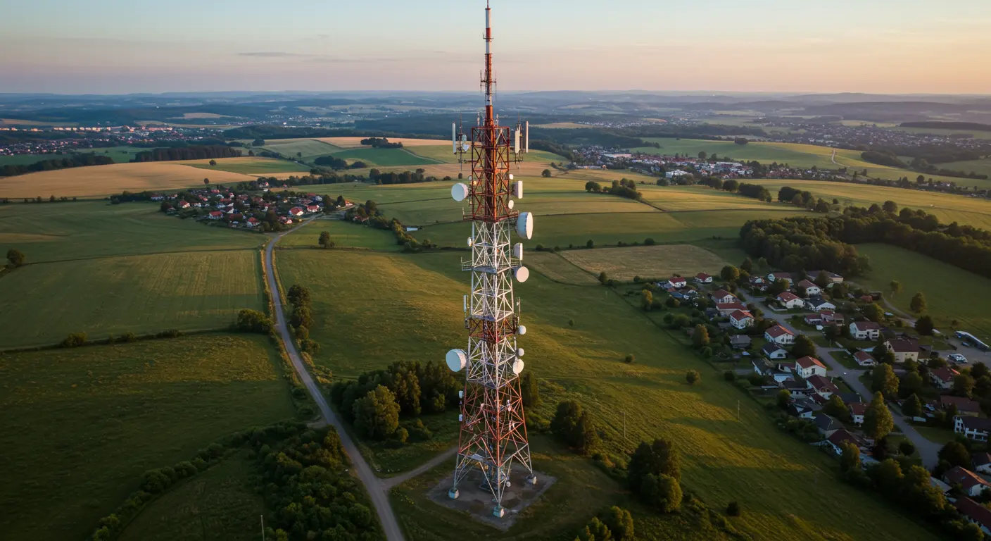 broadcast tower export Europe