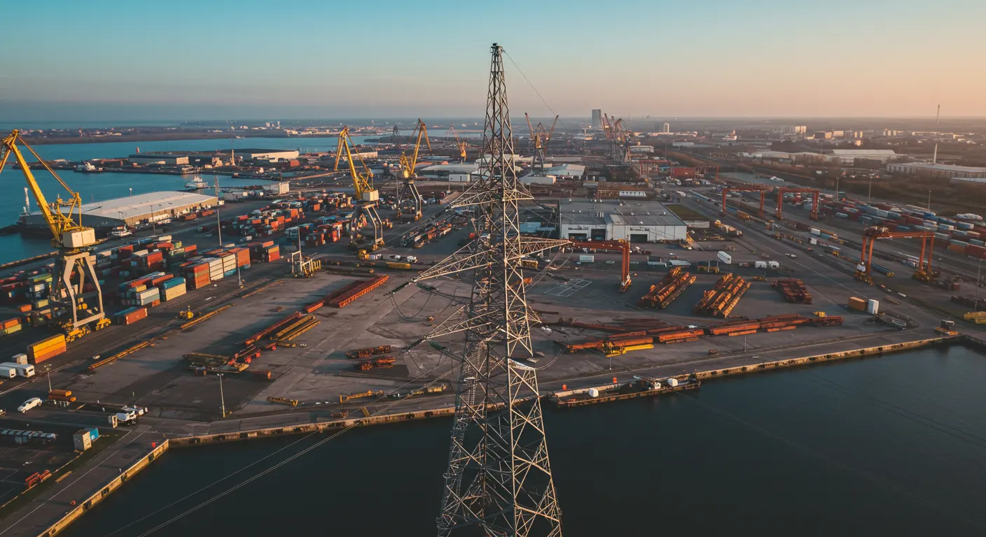 electric power steel tower exporter Europe