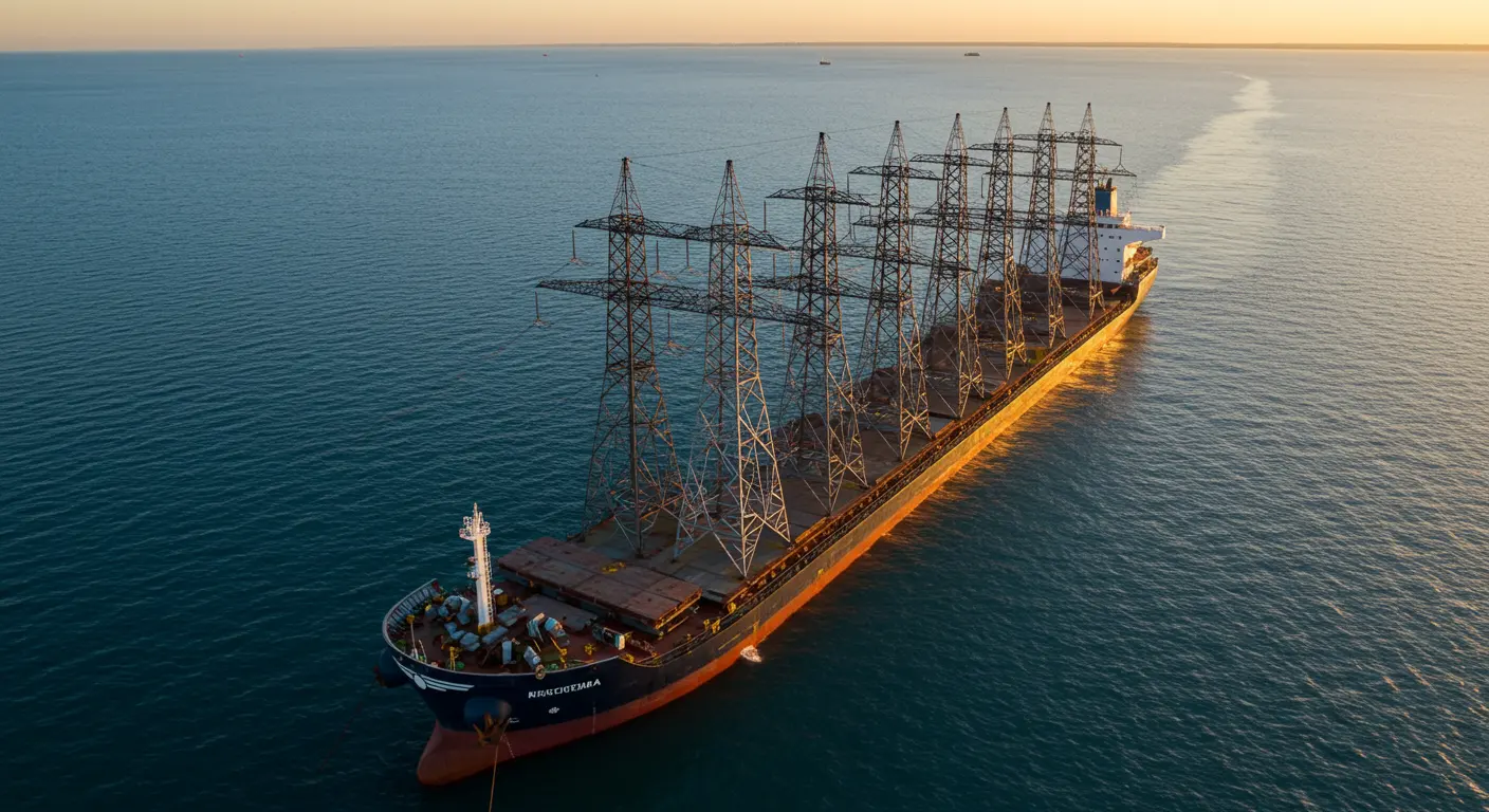 export 132 kV transmission towers to Europe