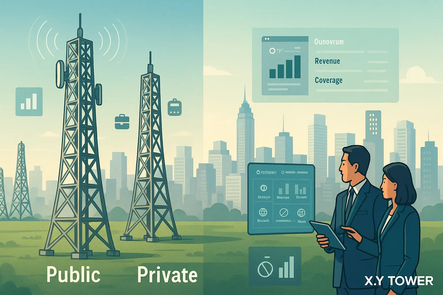 Comparing Public and Private Tower Companies