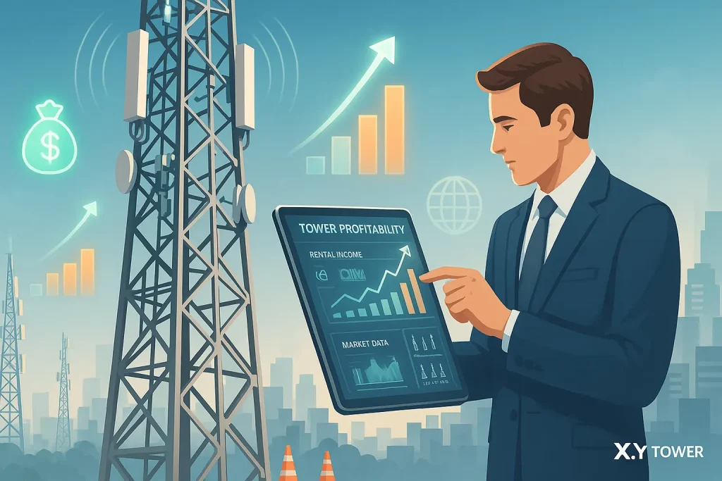 ¿Qué tan rentables son las torres de telecomunicaciones?