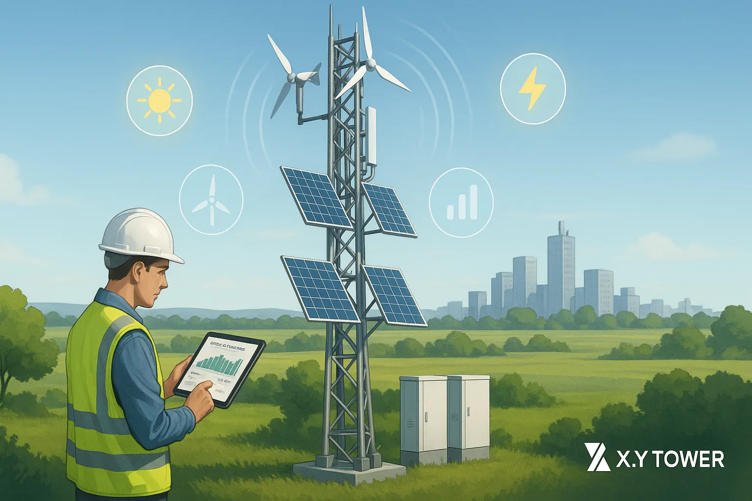 How Renewable Energy is Powering Telecom Towers