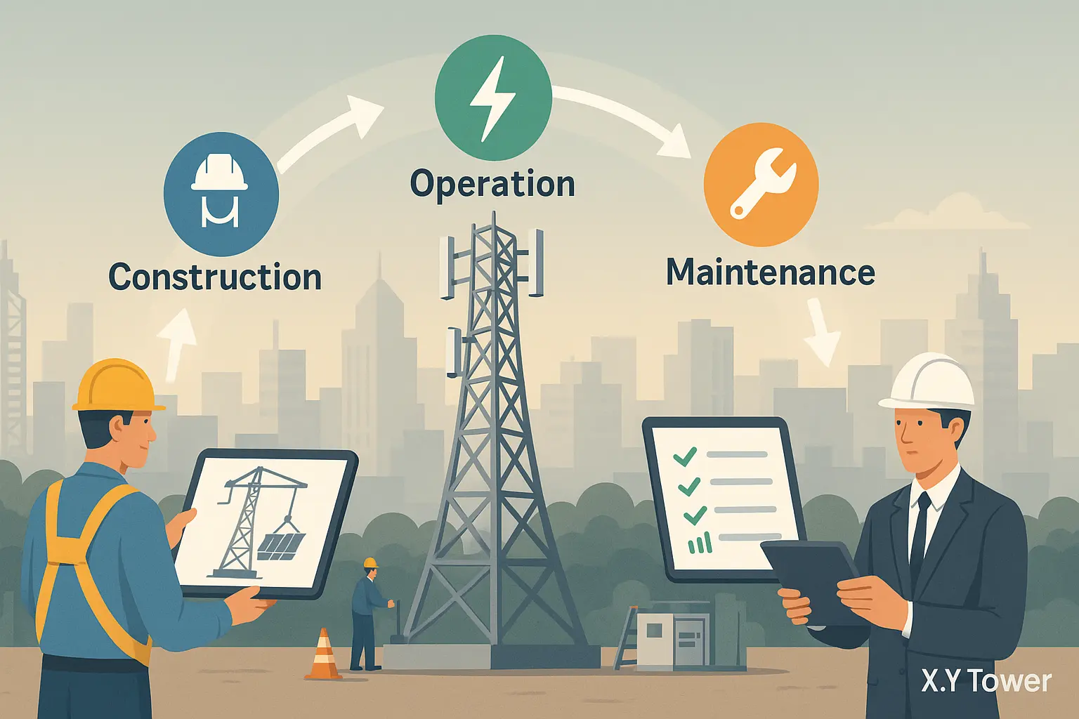 Lifecycle Management of Telecom Towers