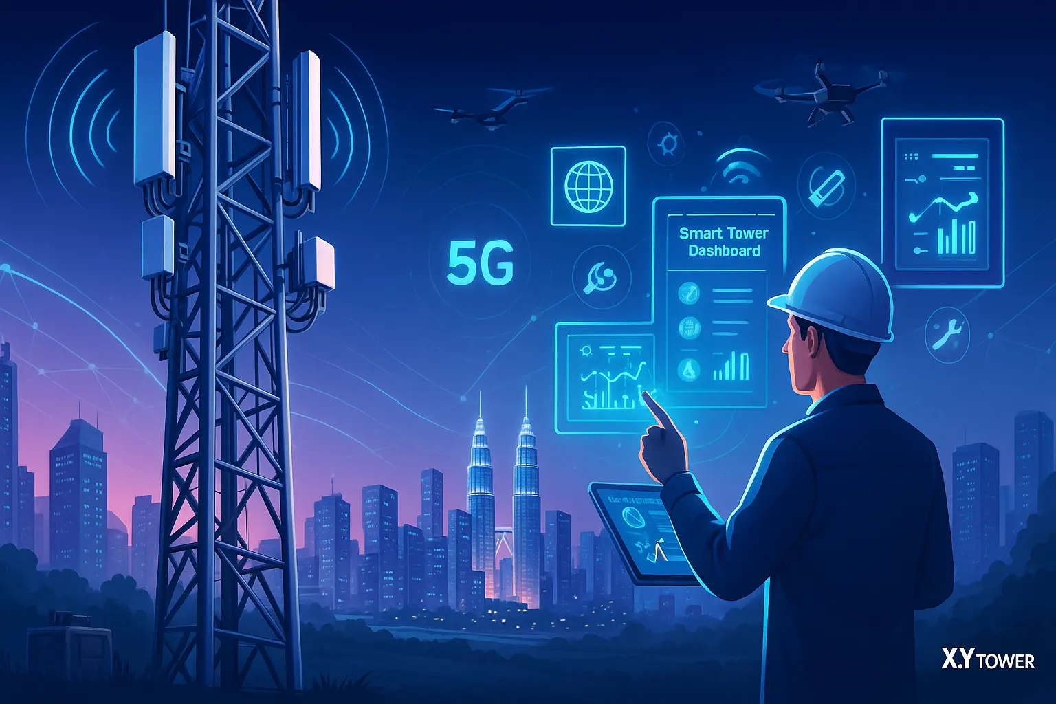 Smart Communication Towers