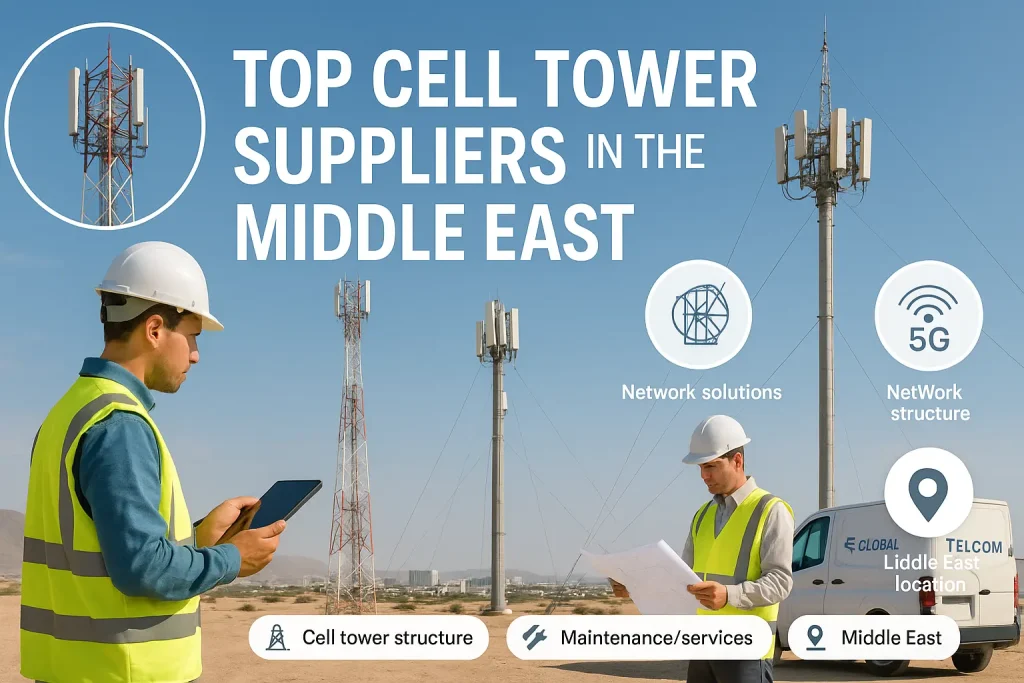 Top Cell Tower Suppliers in the Middle East