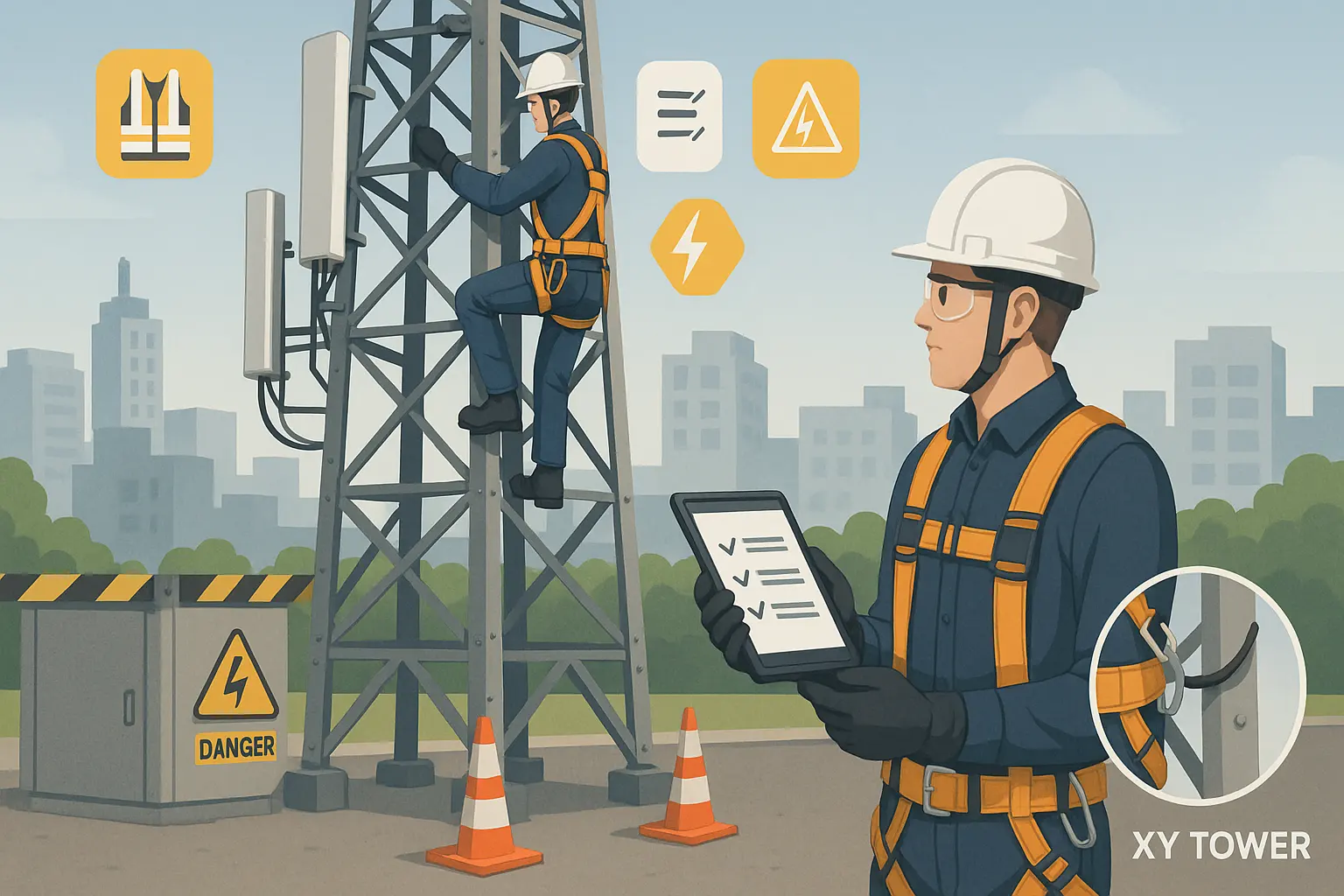 Understanding Telecom Tower Safety Standards