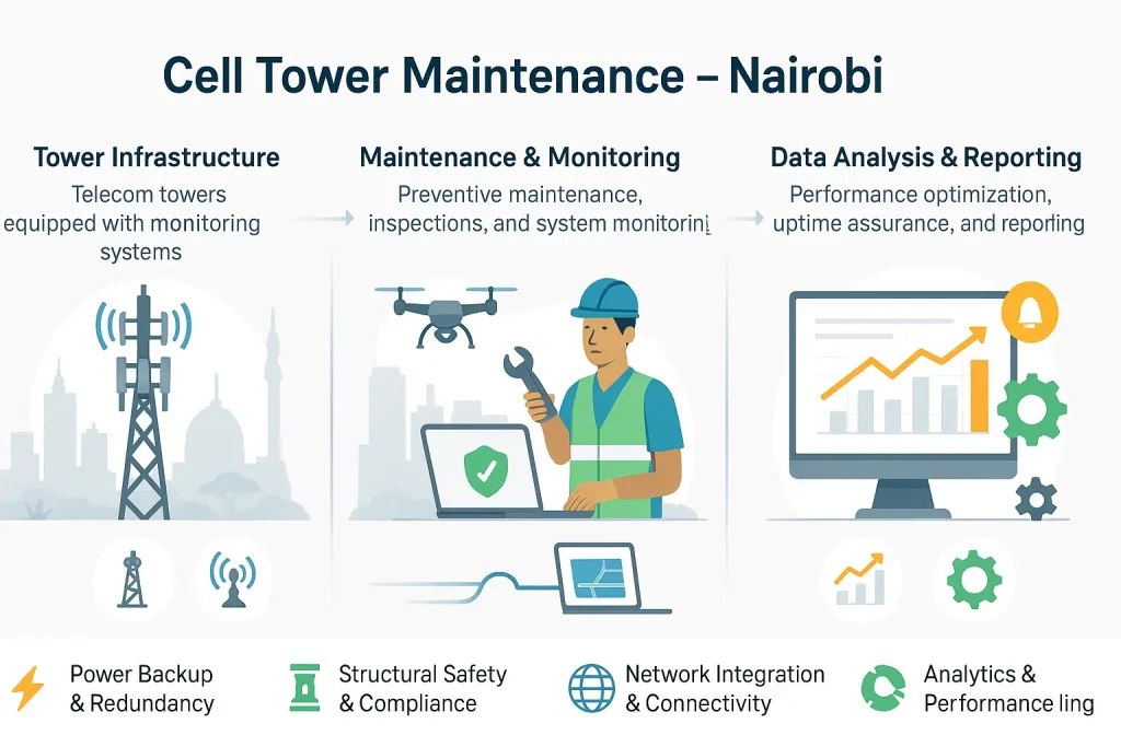 Cell Tower Maintenance in Nairobi