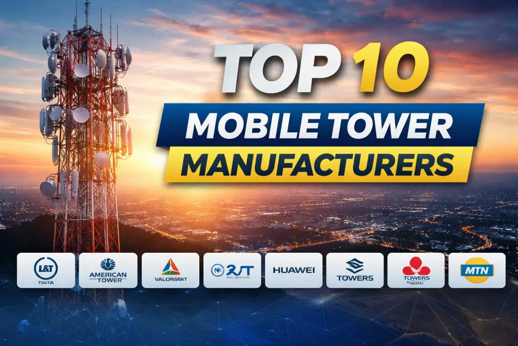 Nangungunang 10 Mga Tagagawa ng Mobile Tower