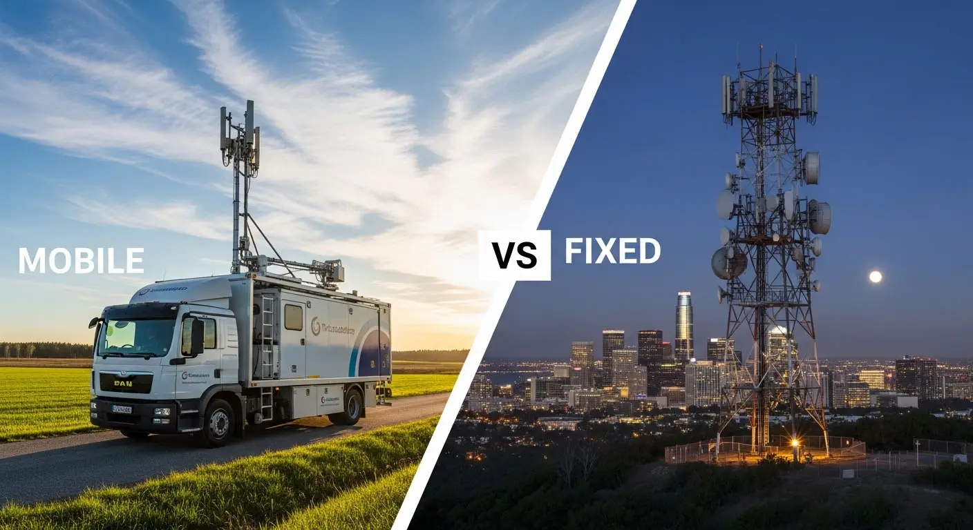 Mobile vs. Fixed Cell Towers: How to Choose, Costs and Deployment Time